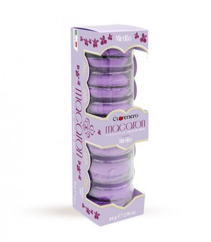 CUORENERO MACARON MET BOSBES 6 STUKS GR.84