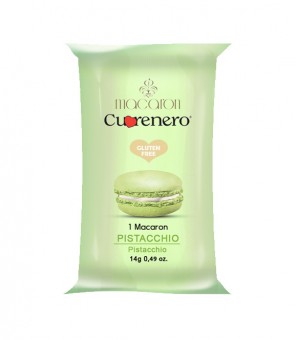 CUORENERO MACARON MET PISTACHIO VERPAKT GR.14