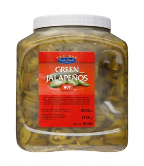 JALAPENO VERDE SANTA MARIA EN LONCHAS KG 3.06