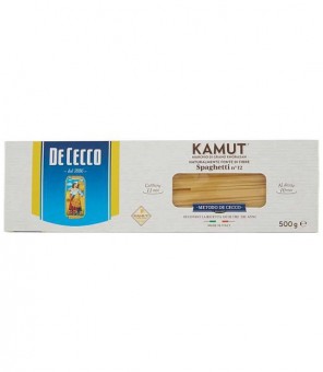 DE CECCO KAMUT ESPAGUETIS N.12 GR.500