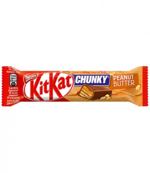 KIT KAT CHUNKY BEURRE D'ARACHIDES GR. 42 X 24 PIÈCES