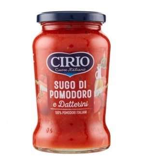 CIRIO TOMATENSAUS EN DATTERINI GR. 350