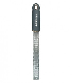 MICROPLANE GRATER PREMIUM ZESTER ANTHRACITE GRAY