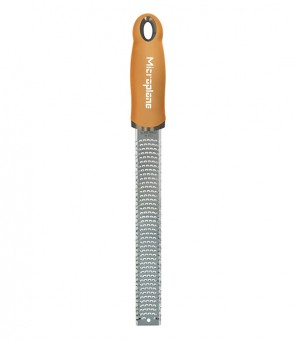 MICROPLANE GRATER PREMIUM ZESTER YELLOW OCHER