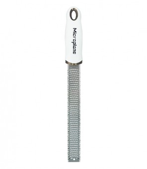 MICROPLANE GRATER PREMIUM ZESTER WHITE