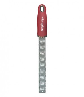 MICROPLANE GRATER PREMIUM ZESTER RED BURGUNDY