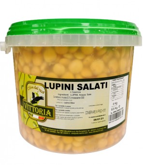 VITTORIA LUPINI SALMUERA KG 5