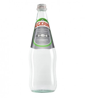 EGERIA EAU NATURELLE EFFFERVESCENTE EN VERRE CL. 75 X 12