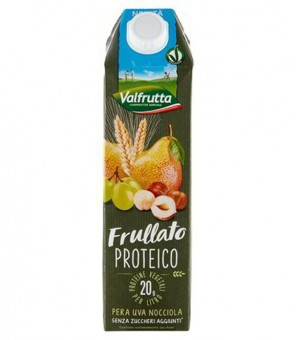 VALFRUTTA PROTEIN SHAKE GRUSZKA I ORZECH LASKOWY LT. 1