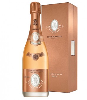 CRISTAL CHAMPAGNE ROOS '2013 CL.75