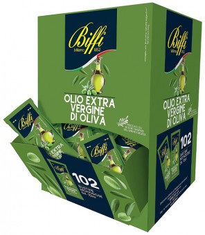 BIFFI EXTRA VIRGIN OLIVE OIL SINGLE-DOSE ML. 10 X 102 PIECES