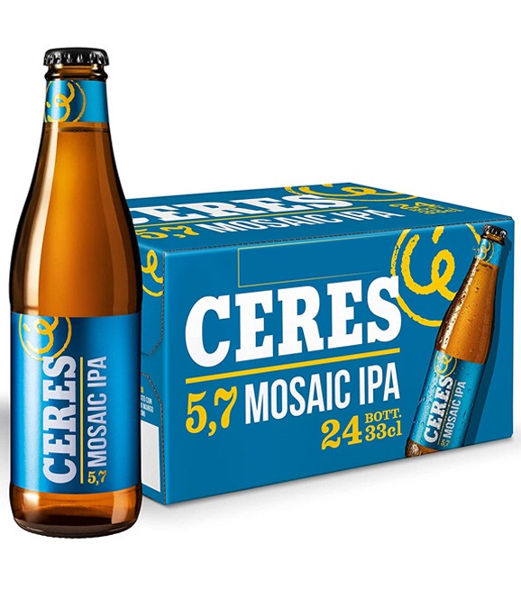 Birra Ceres Unfiltered cl.33x24