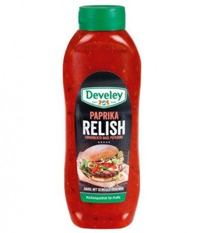 DEVELEY PAPRIKA RELISH SAUCE WITH PEPPERS ML.875