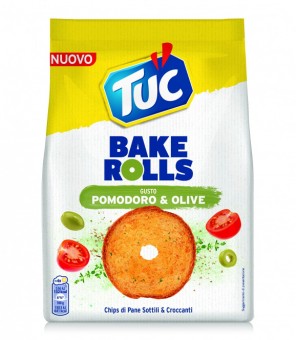 TUC BAKE BROODJES TOMAAT EN OLIJVEN SMAAK GR 150