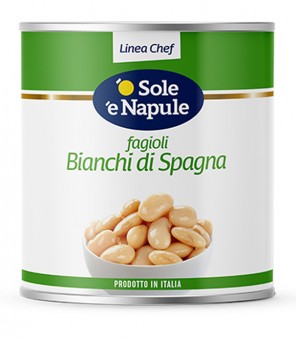 O' SOLE E' NAPULE FRIJOLES BLANCOS DE ESPAÑA LÍNEA CHEF KG.2,5