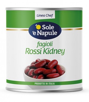 O' SOLE E' NAPULE CZERWONA FASOLA KIDNEY CHEF LINE KG. 2.5