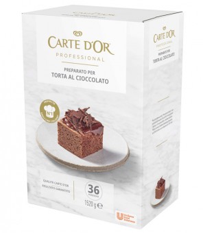 CARTE D'OR MIX FOR CHOCOLATE CAKE KG. 1.52