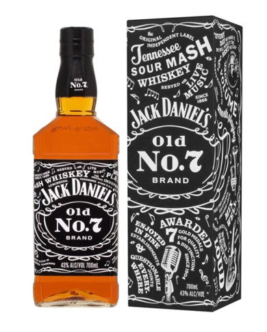 JACK DANIEL'S PAULA SCHER EDICIÓN LIMITADA 2021 CL.70