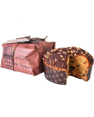 BORSARI PANETTONE GRAN CIOCCOLATO INCARTATO KG.1