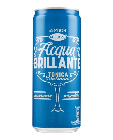 RECOARO BRILLANT ITALIAN TONIC WATER I CAN CL.33 X 24