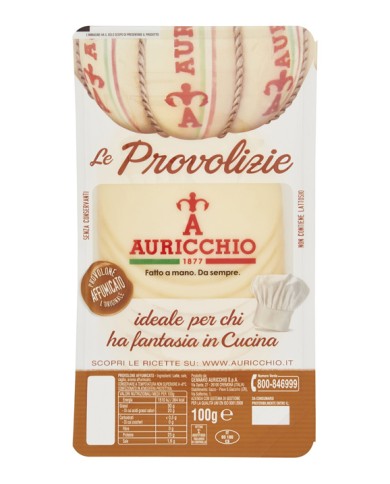 AURICCHIO PROVOLITIE GERÄUCHERTE PROVOLONE SCHEIBEN GR.100