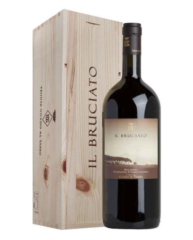 BOLGHERI RED WINE IL BRUCIATO 2021 ESTATE GUADO AL TASSO MAGNUM LT.1,5