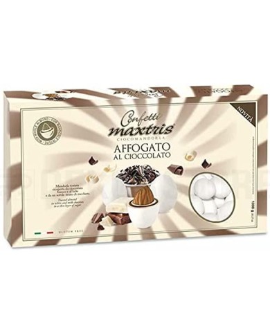 MAXTRIS CONFETTI CHOCOLADE AMANDEL VERZINKT MET CHOCOLADE 1 KG