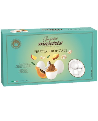 MAXTRIS CONFETTI CHOCOLADE AMANDEL TROPISCH FRUIT KG.1