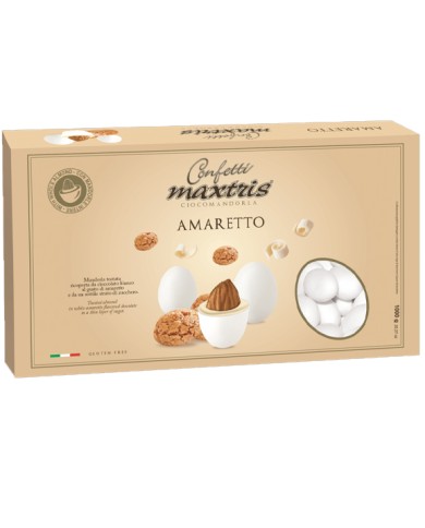 MAXTRIS CONFETTI CHOCOLADE AMANDEL AMARETTO KG.1