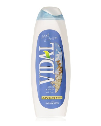 VIDAL OAT AND RICE MILK FOAM BATH ML.500