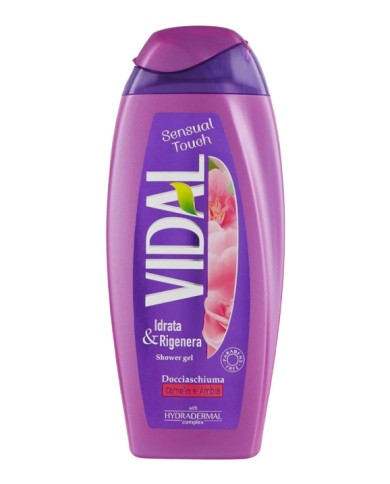 VIDAL DOUCHESCHUIM SENSUELE TOUCH CAMELLIA EN AMBER ML.250