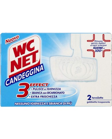 WC NET CANDEGGINA DETERGENTE IGIENIZZANTE 3 EFFETTI