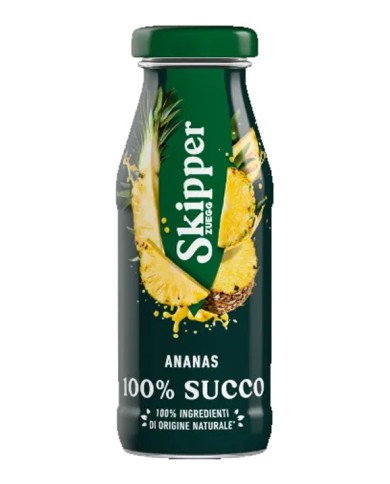 JUS D'ANANAS SKIPPER 100% ML.200 X 24 BOUTEILLES