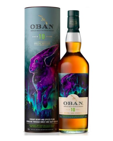 OBAN WHISKEY 10 ÅR SPECIELL RELEASE 2022 CL.70