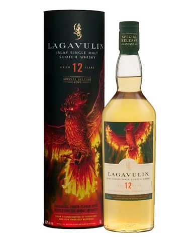 LAGAVULIN WHISKY 12 AÑOS LANZAMIENTO ESPECIAL 2022 CL.70