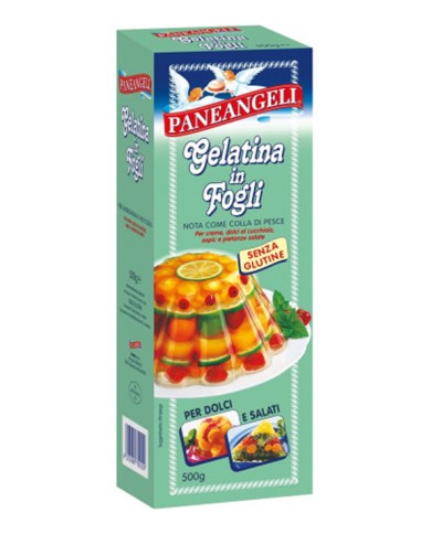 GELATINA DE PANEANGELI EN HOJAS GR.500