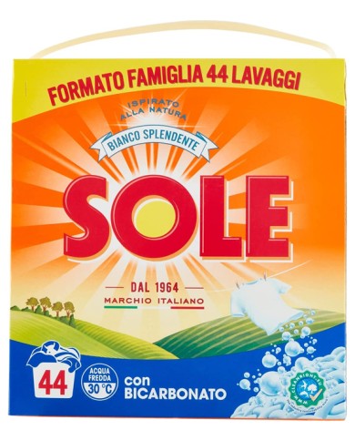 SKINANDE VIT SOL MED BICARBONATE 44 MÅTT