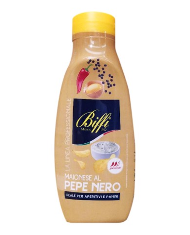 BIFFI MAYONNAISE WITH BLACK PEPPER PROFESSIONAL TWISTER GR.800