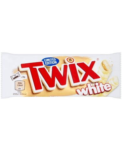 TWIX BIAŁY Z BIAŁĄ CZEKOLADĄ GR. 46 X 32 SZTUKI