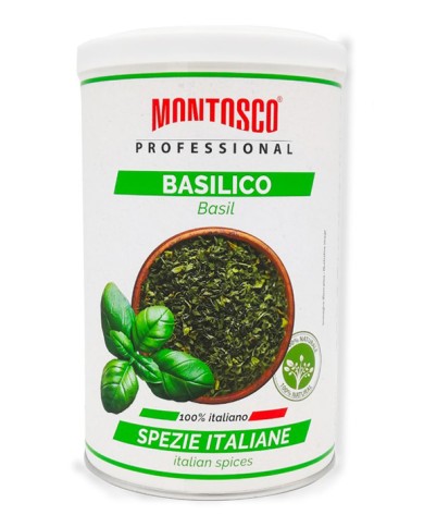 MONTOSCO PROFESSIONAL BASILICO IN FOGLIE ITALIANO GR.190