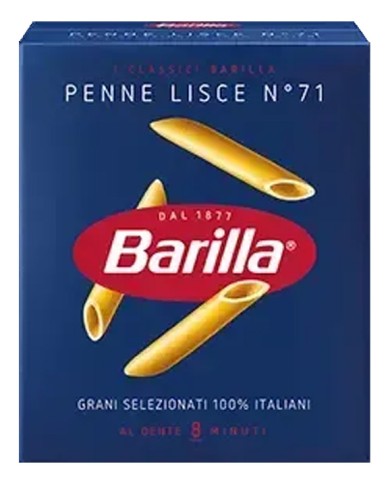 BARILLA PENNE LISCE N.71 GR. 500 X 30 PEZZI