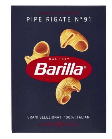 BARILLA PIJP N.91 GR. 500 X 30 STUKS