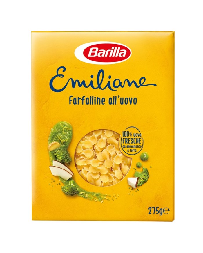 Barilla Emiliane Farfalline All Uovo X Gr