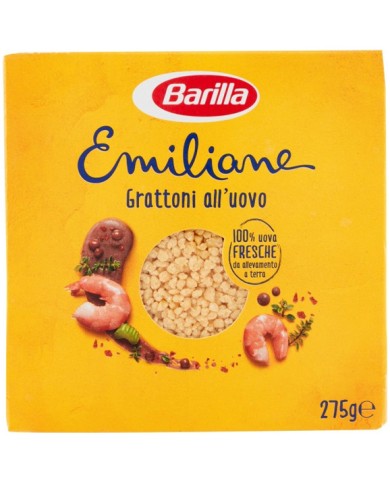 BARILLA EMILIANE GRATTONI ALL'UOVO 275 GR