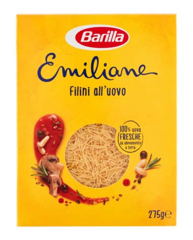 BARILLA EMILIANE ÄGG FILINI 275 GR