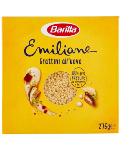 BARILLA EMILIANE EGG GRATTINI 275 GR