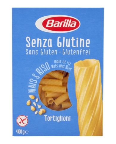 BARILLA BEZGLUTENOWE TORTIGLIONI 400 GR