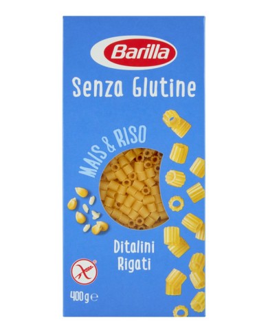 BARILLA DITALINI RIGATI BEZGLUTENOWE 400 GR