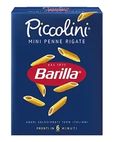 BARILLA KLEINE MINI PENNE RIGATE 4 X 500 GR