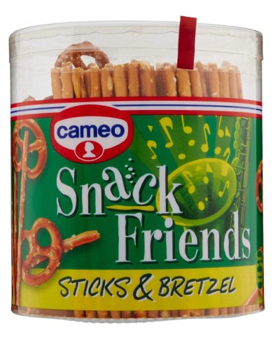 CAMEE SNACK FRIENDS STICKS & BRETZEL GR.300